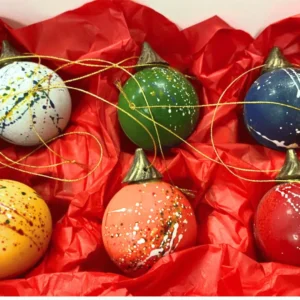 Luxury Chocolate Christmas Baubles